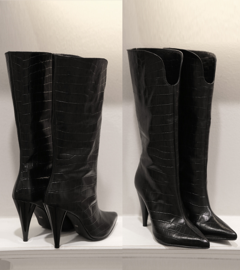 walking art boots (black)